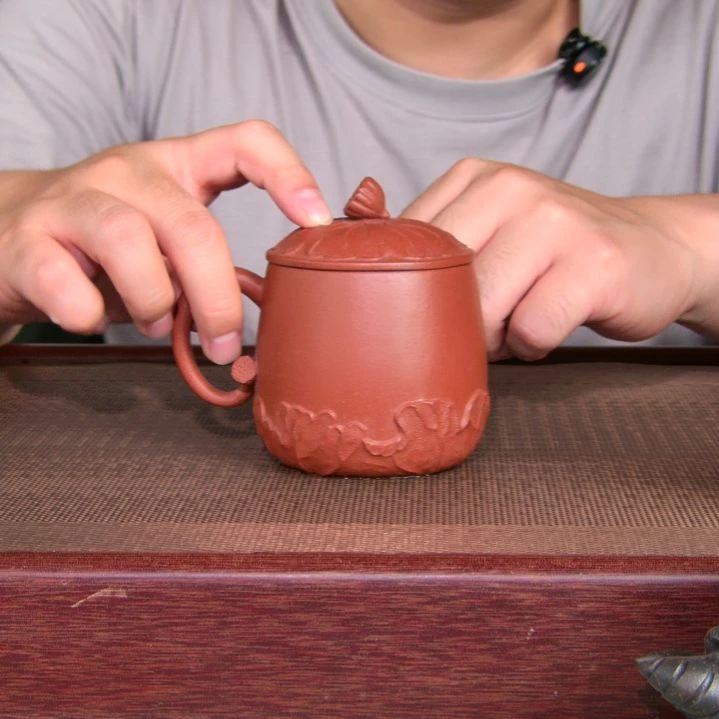 茶杯紫砂高货放漏