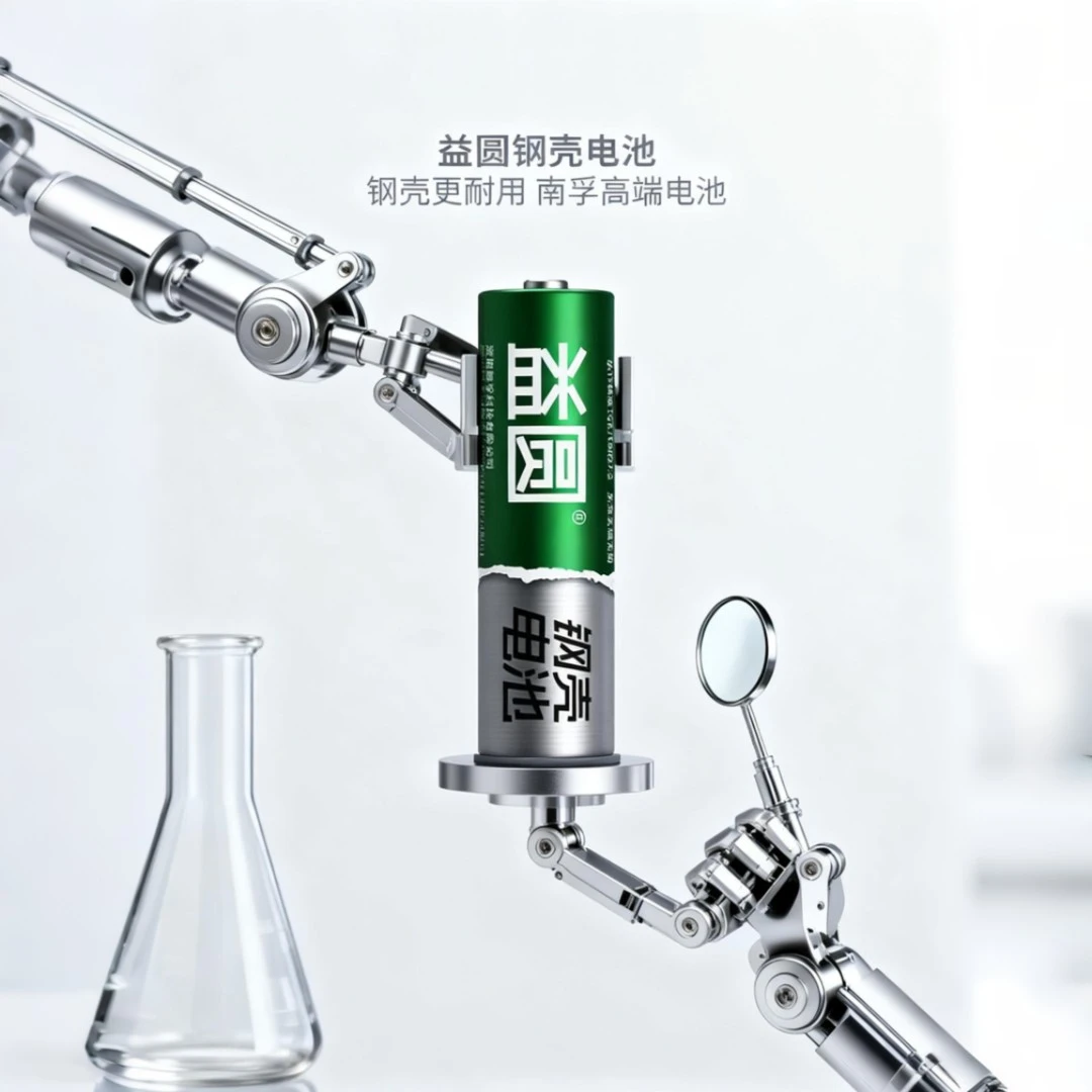 南孚高端钢壳益圆电池5号7号耐用鼠标遥控器空调大容量玩具电池