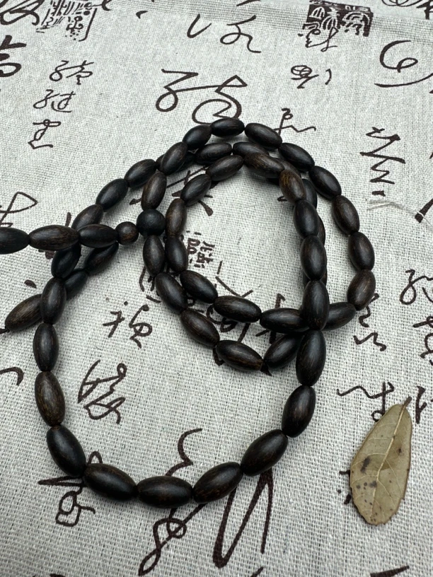 【金茂文玩】 A481越南沉木单圈手串手链