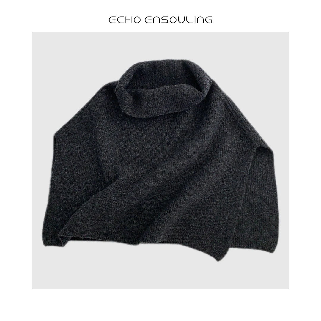 ECHO ENSOULING/点物赋灵E81013｜百分百羊毛套肩脖套围巾