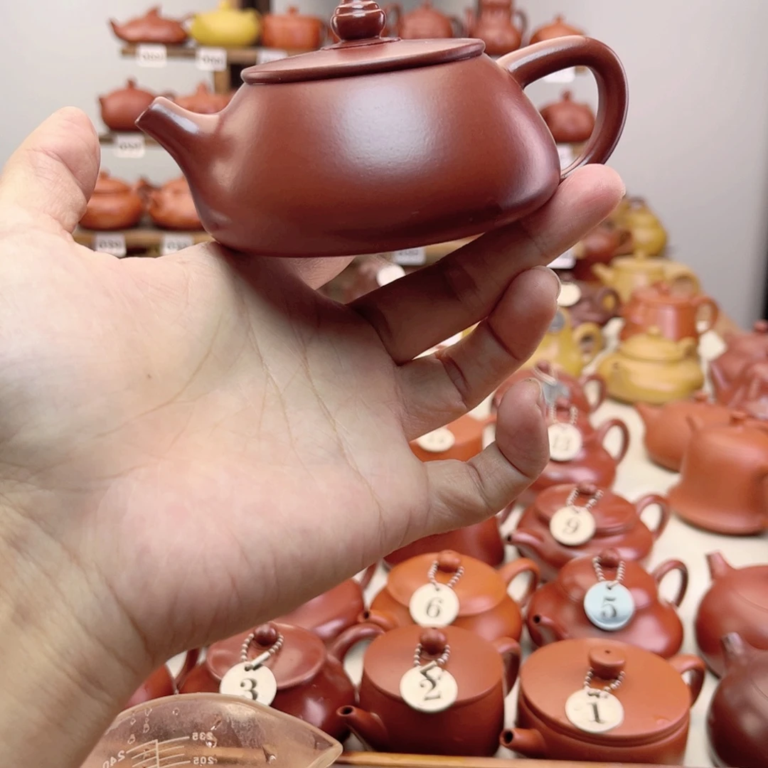⁵****茶壶紫砂石瓢150ml大红袍