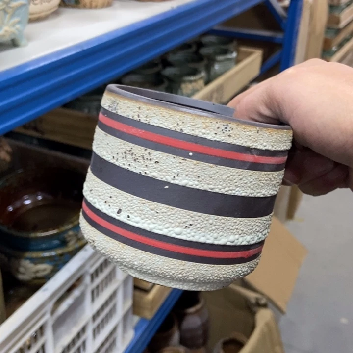 陶瓷花盆单场满9.9发10*8.5