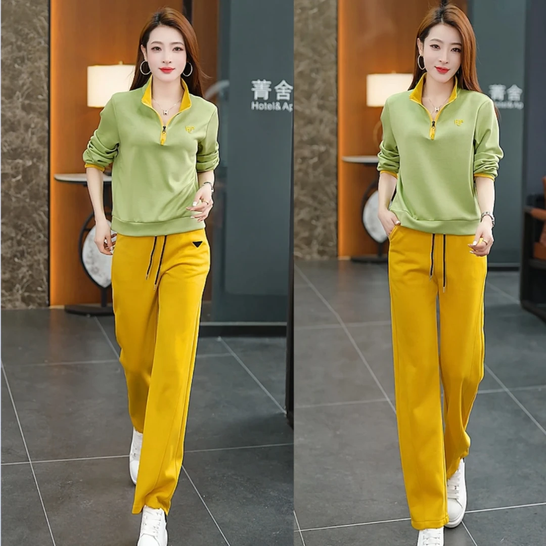 2025春季新品时尚百搭修身显瘦设计感半拉链显瘦女士长袖上衣