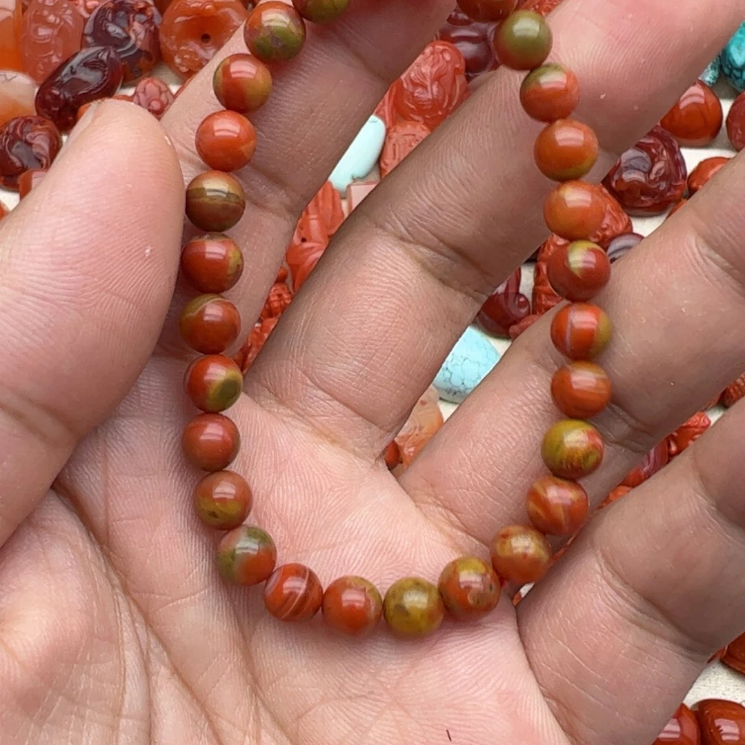 南红玛瑙未镶嵌配饰