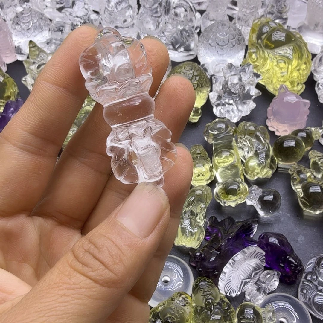 摆件未镶嵌水晶吊坠