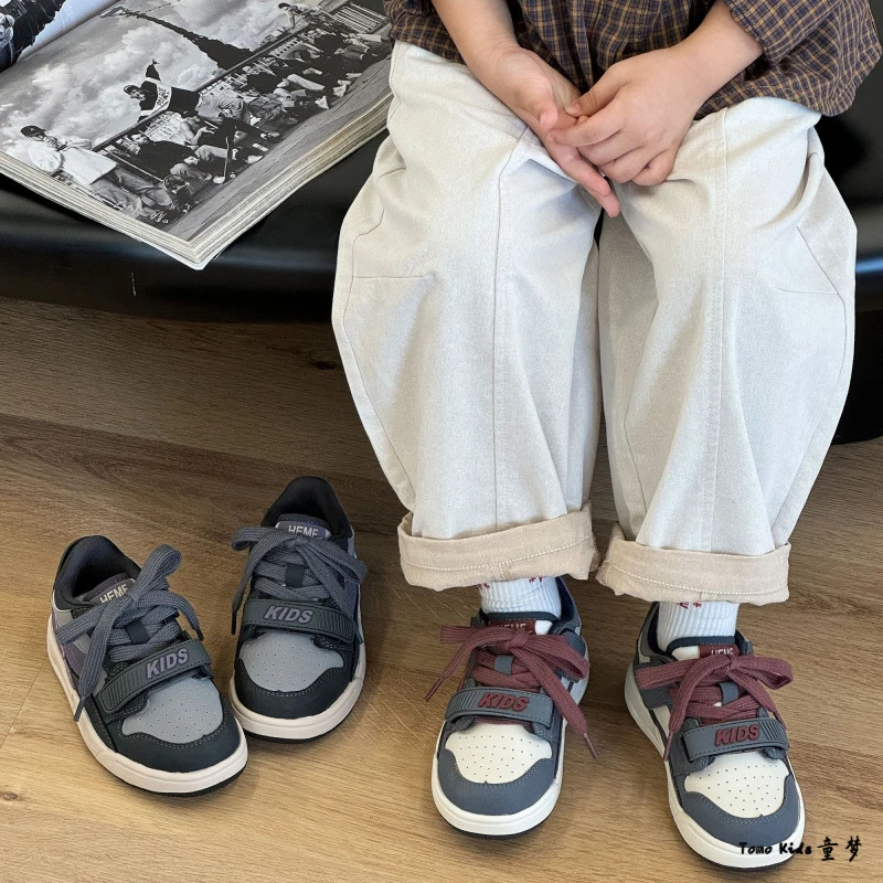 PeDoKids【男女同款】韩系童鞋板鞋透气韩版潮流学生时尚低帮耐看