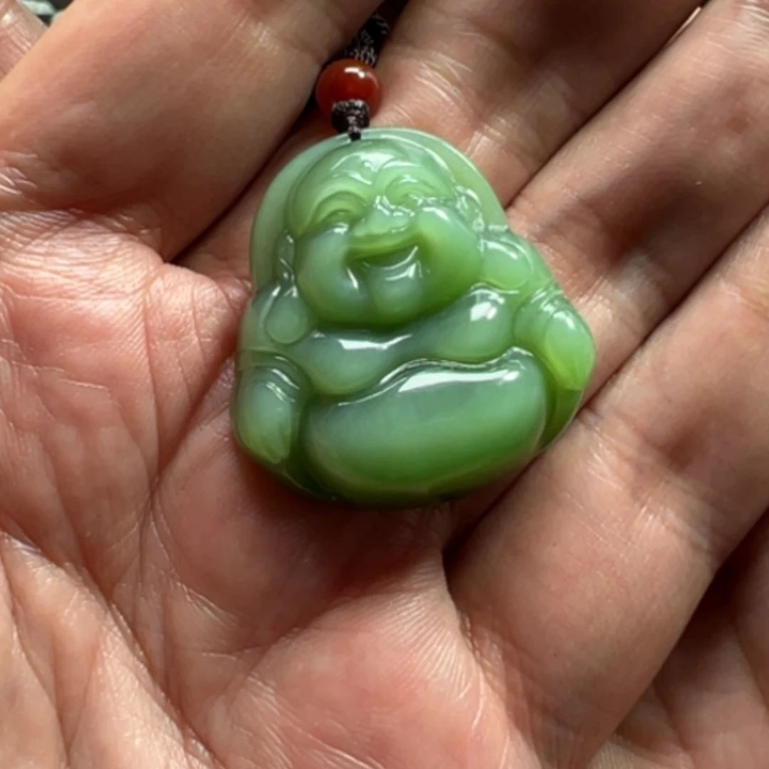 【闪购商品】颈饰未镶嵌和田玉（碧玉）