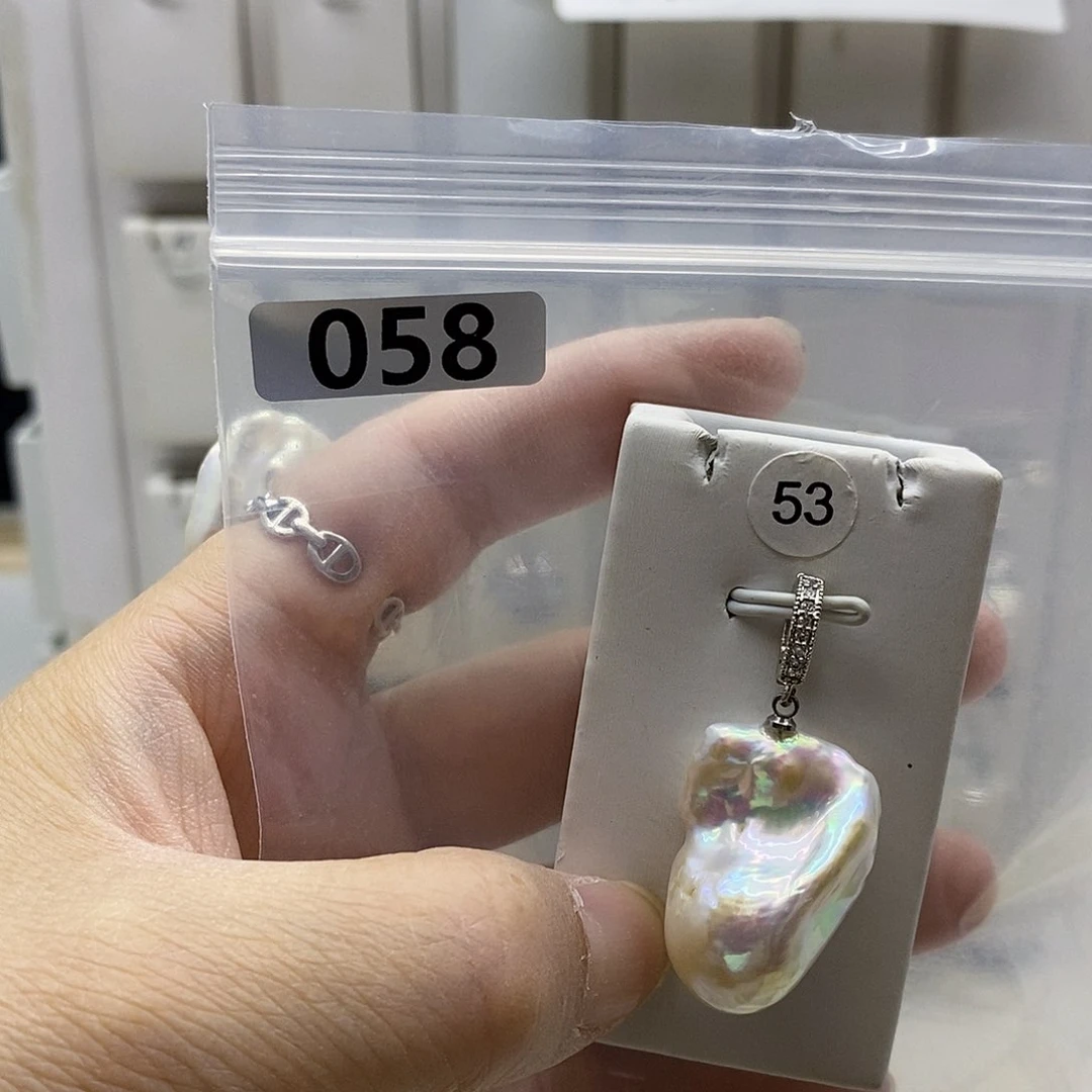 颈饰合金淡水珍珠