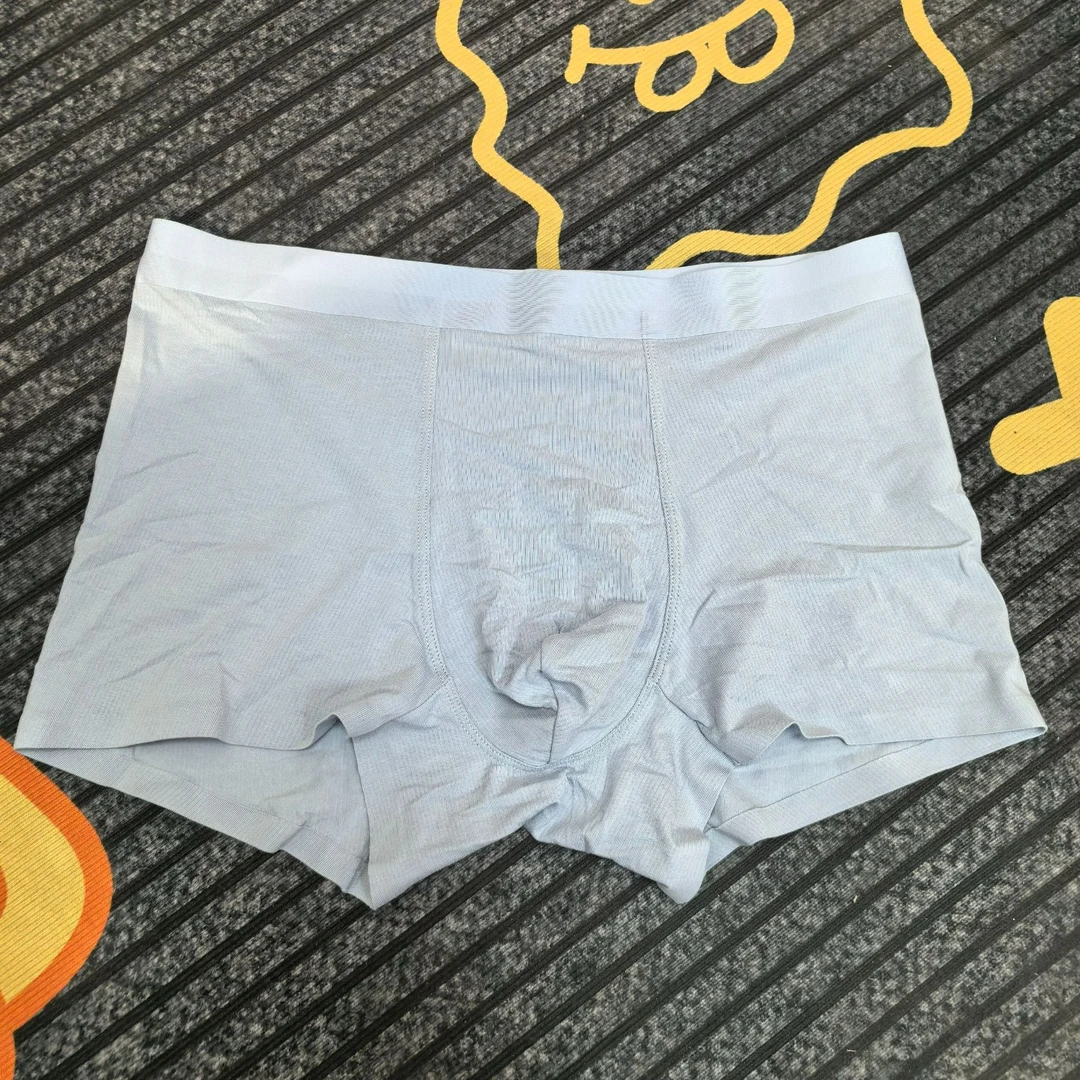 高支细纹棉+莫代尔混纺无痕平角裤（具体以主播过款为主）
