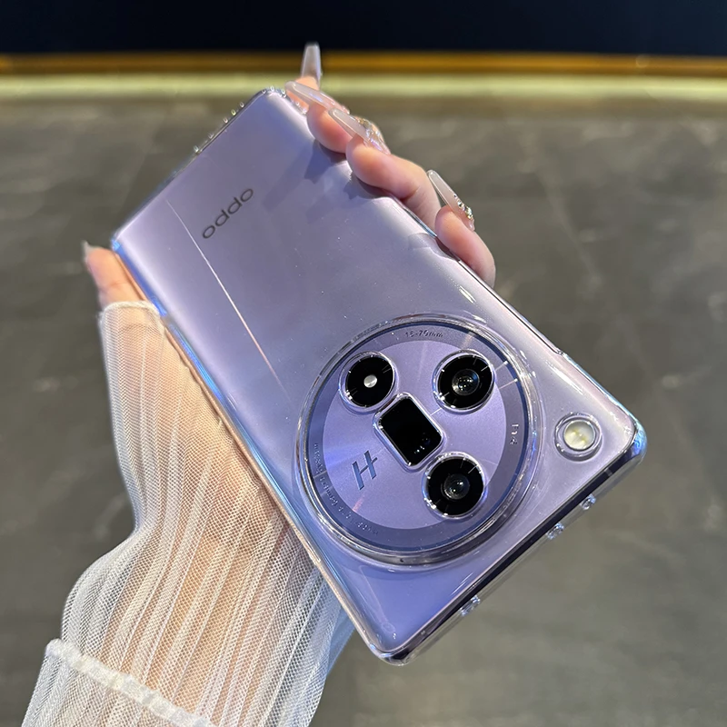 适用于oppofindx7手机壳超薄透明全包x8s简约reno14硬套13pro防摔