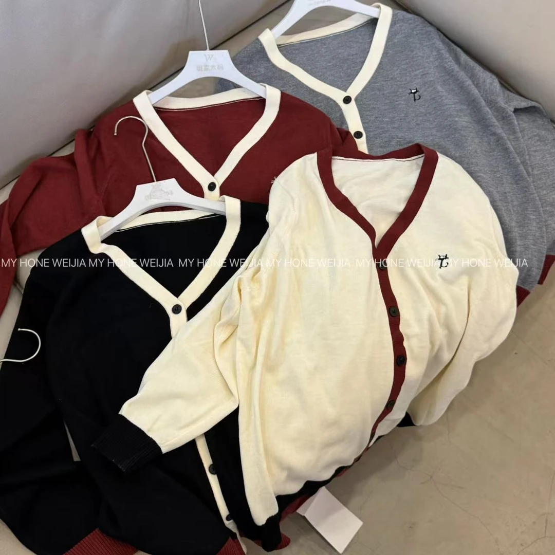 【WJ】春款 石 5006 四色针织上衣（均码）