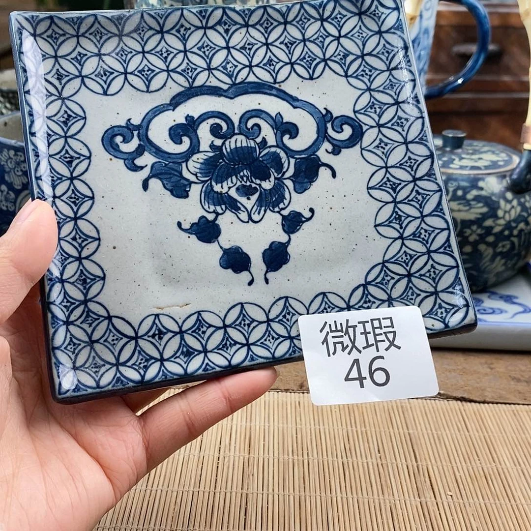 手工手绘青花陶瓷