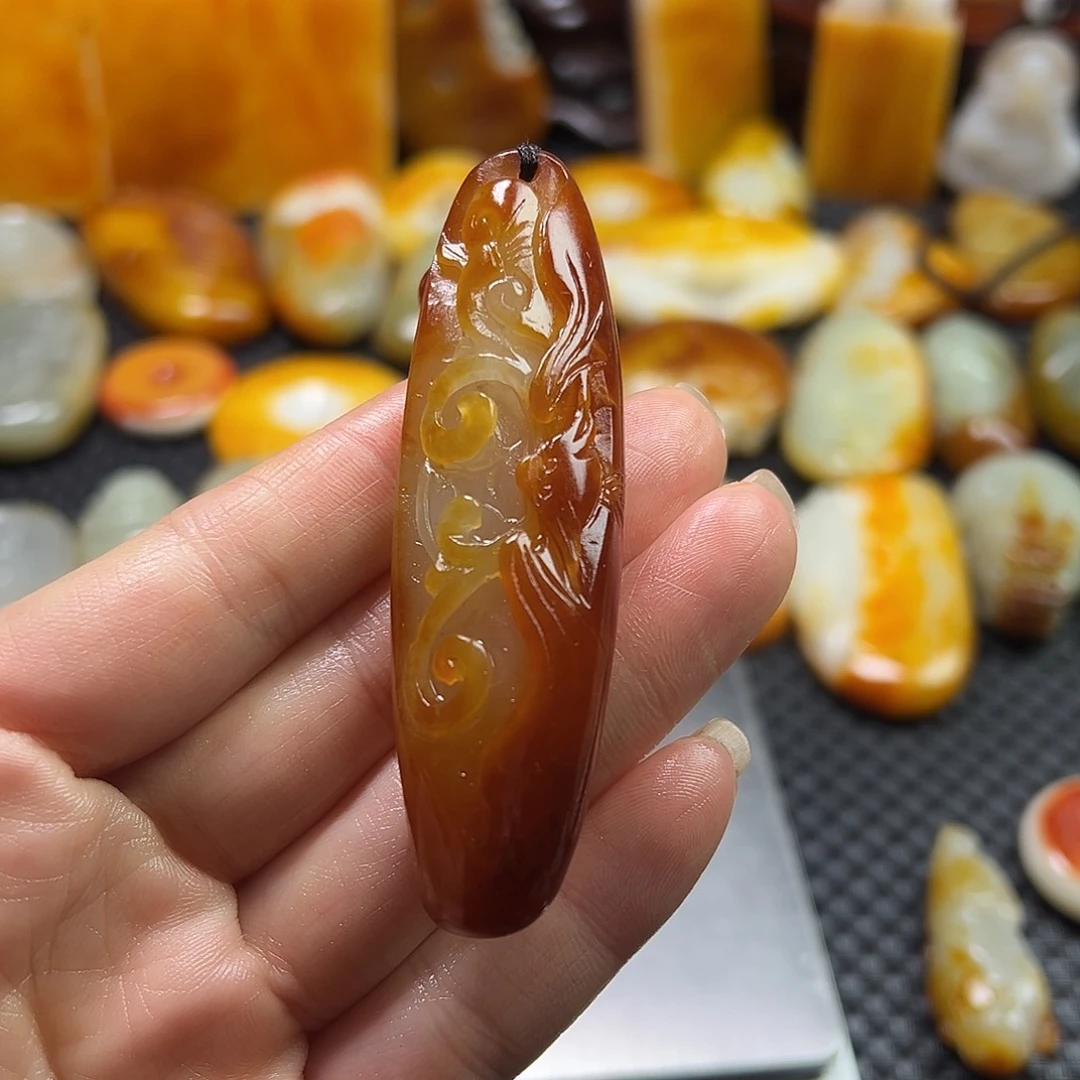 和田玉挂件未镶嵌