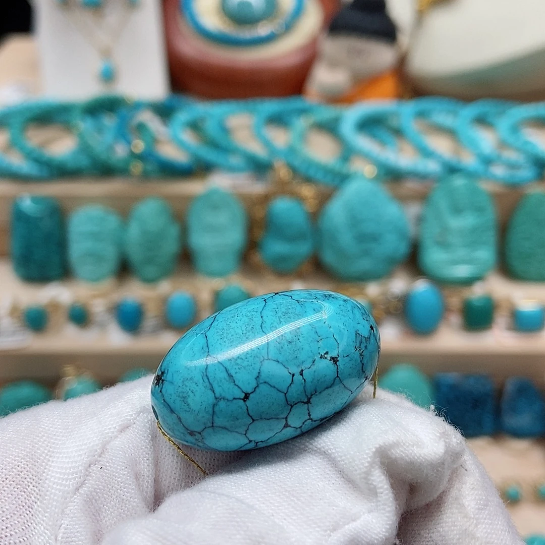 绿松石未镶嵌配饰