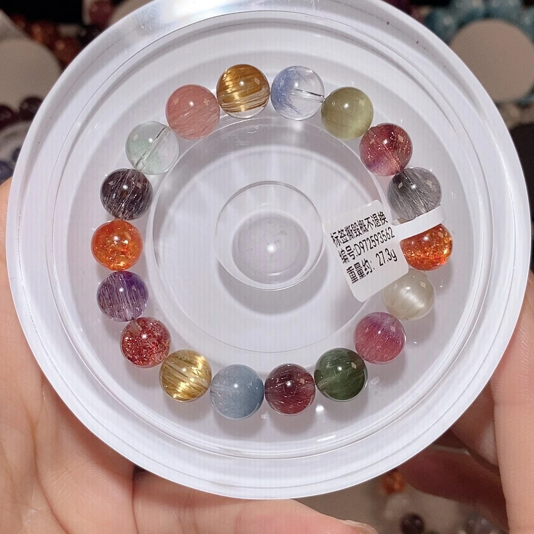 水晶手链未镶嵌多宝手链10.2