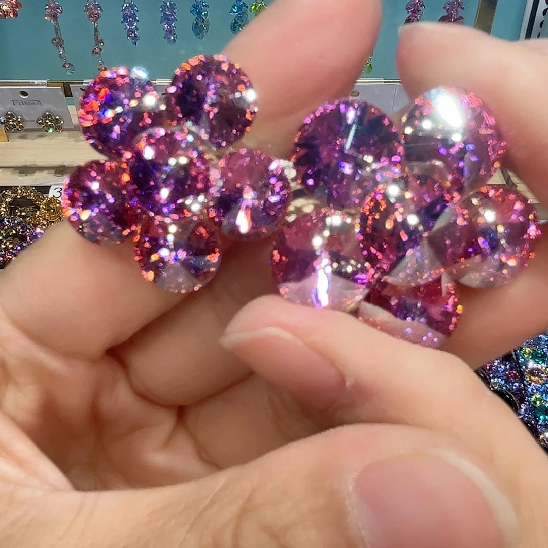 布艺铁合金耳钉和耳钉