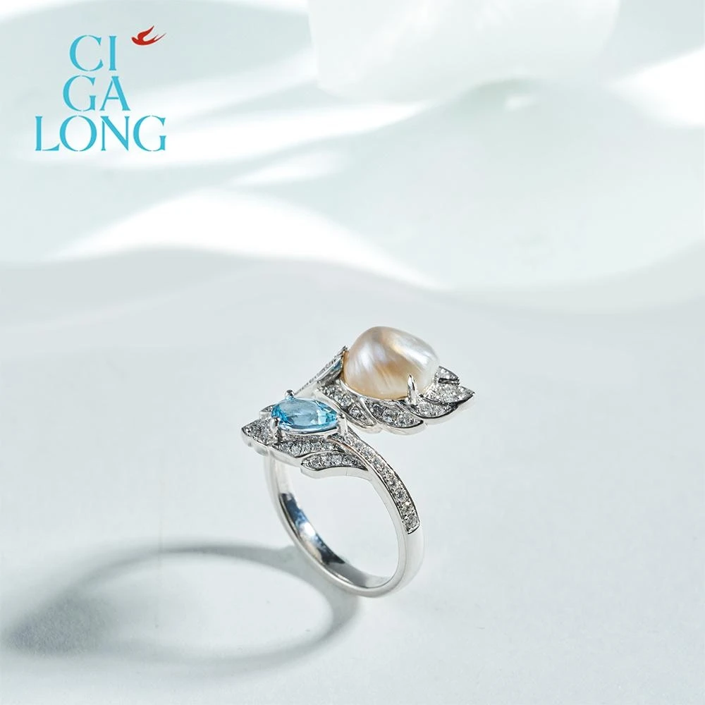 CIGALONG珍珠戒指    3346
