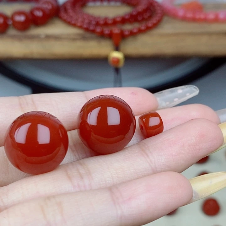 ꧁***꧂玛瑙/玉髓未镶嵌单珠