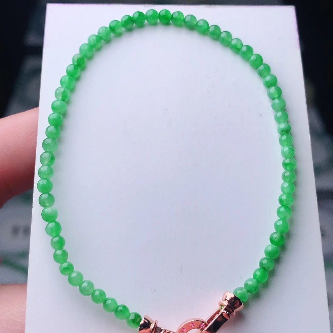 翡翠未镶嵌手链翡翠