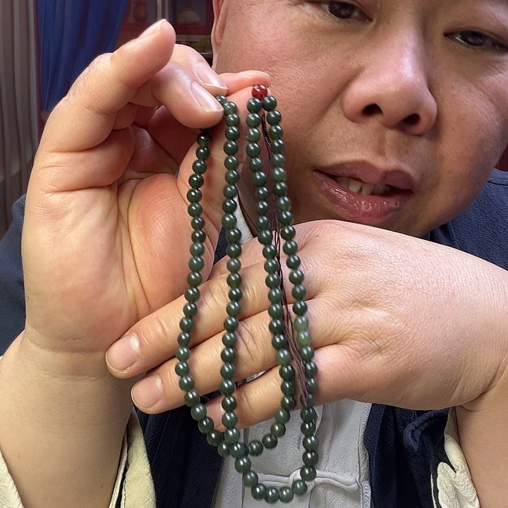 和田玉未镶嵌颈饰卡6