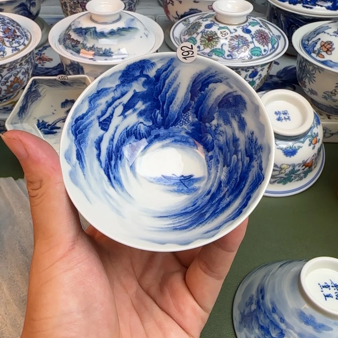彦祖纯手工手绘茶具192