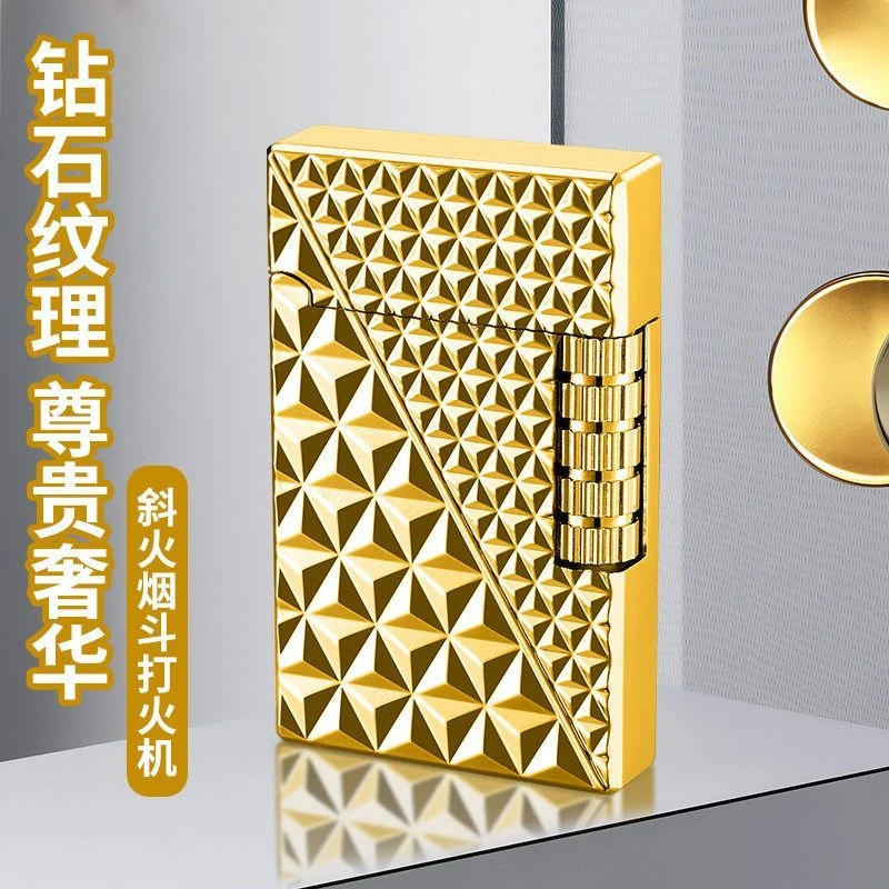 金属打火机可充气明火男士高档朗声创意个性耐用厂家直销一件代