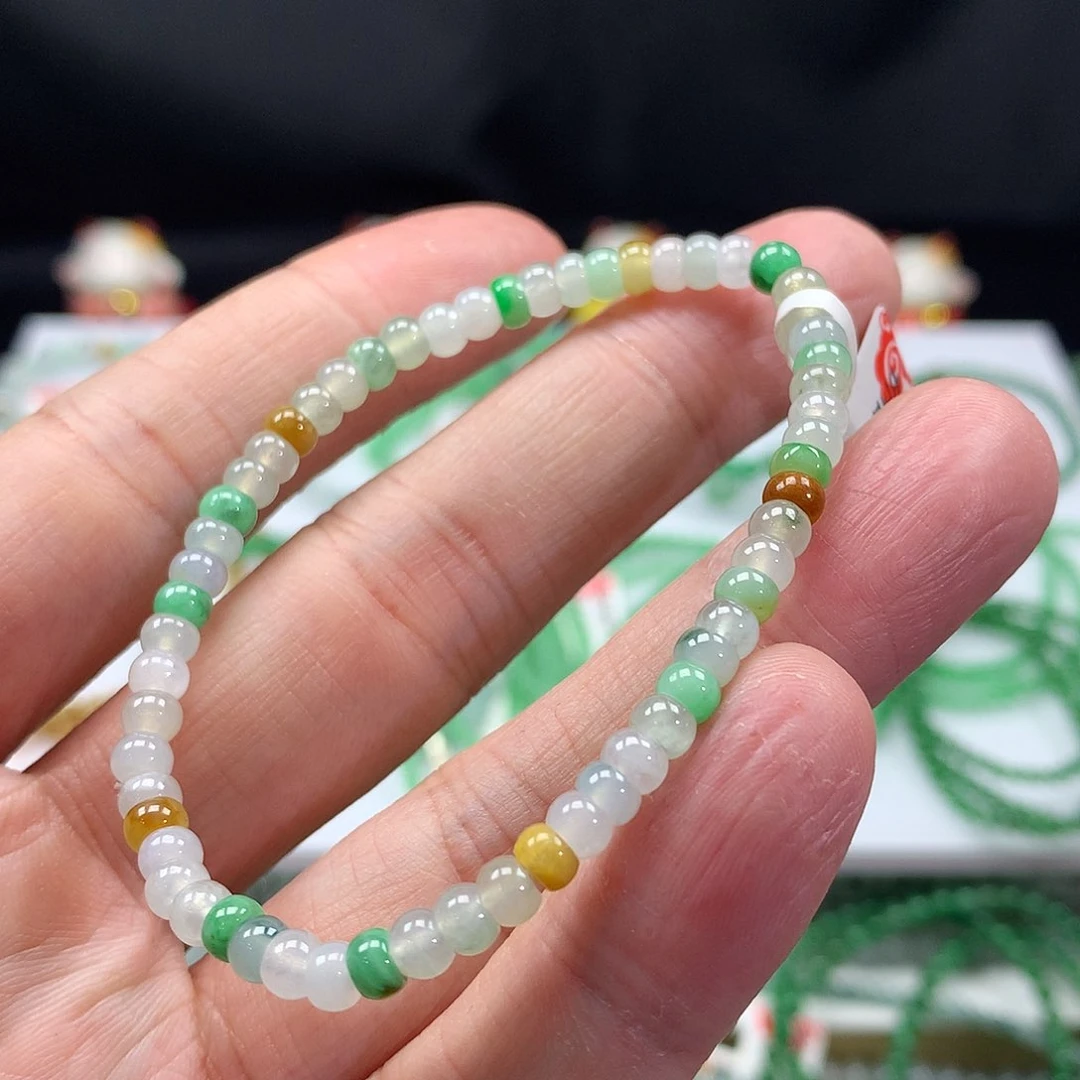 未镶嵌翡翠手链翡翠