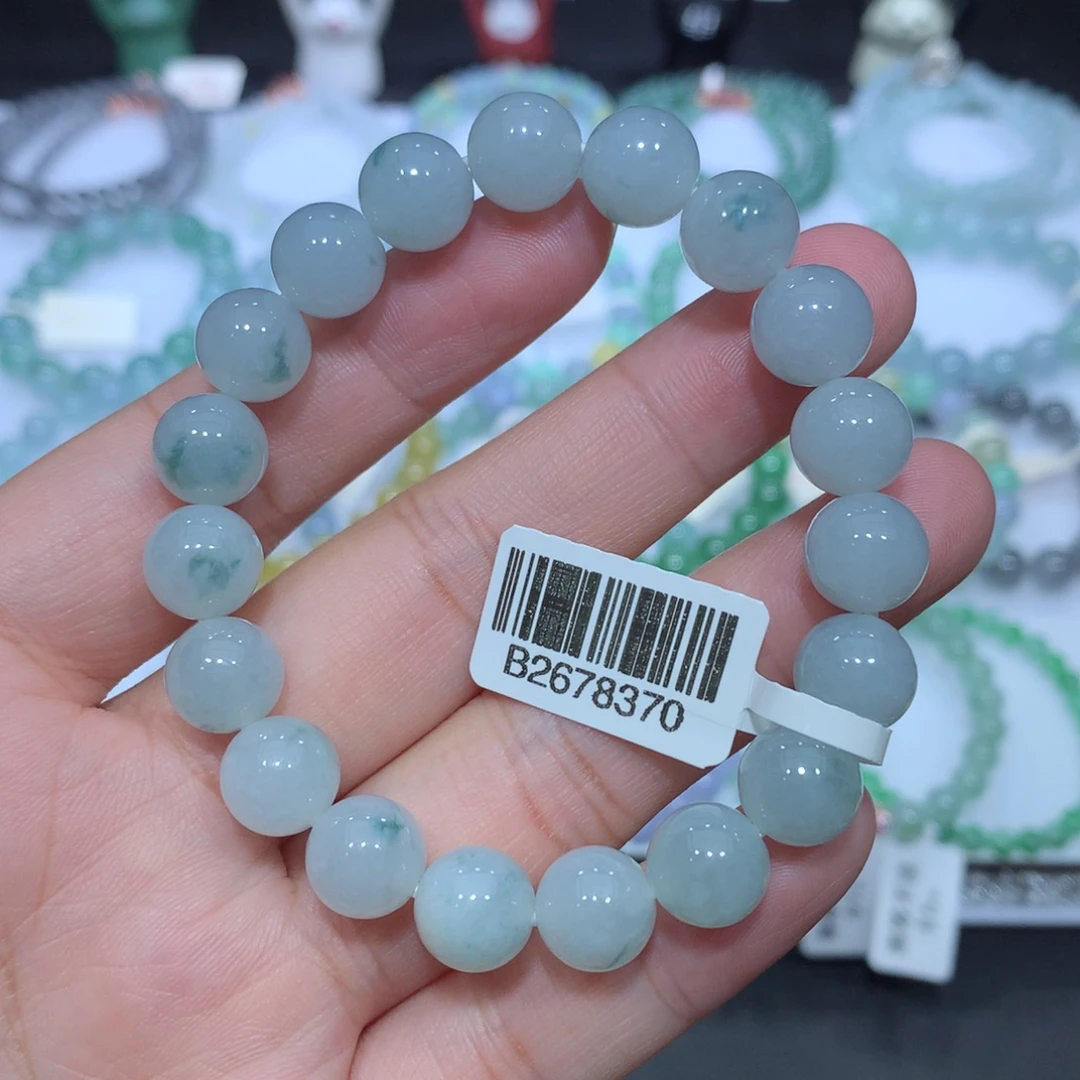 翡翠未镶嵌手串天然