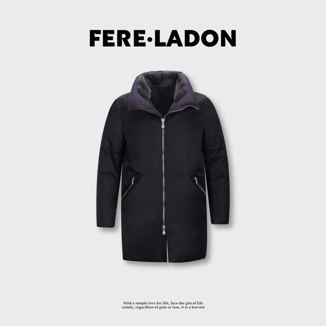 【原价1390断码福利】男士冬季新款90白鹅绒夹克羽绒-837707