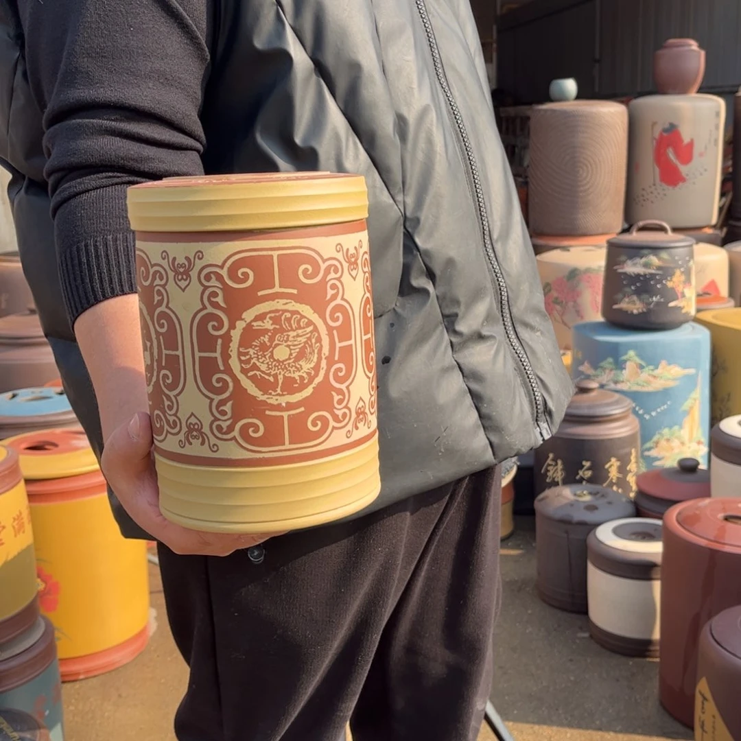 紫砂茶叶罐茶叶罐