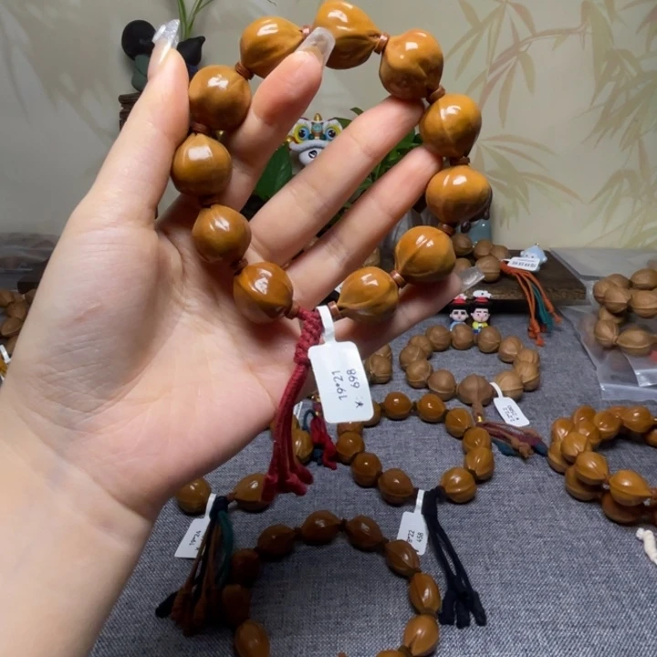 手串/手链橄榄核有***尸梅林铁核19.21