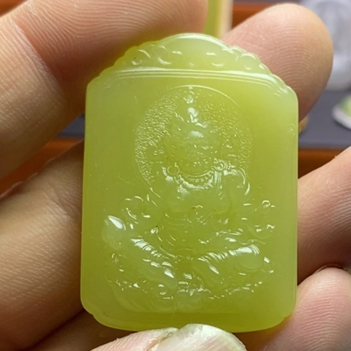 和田玉（黄玉）未镶嵌珠宝半成品