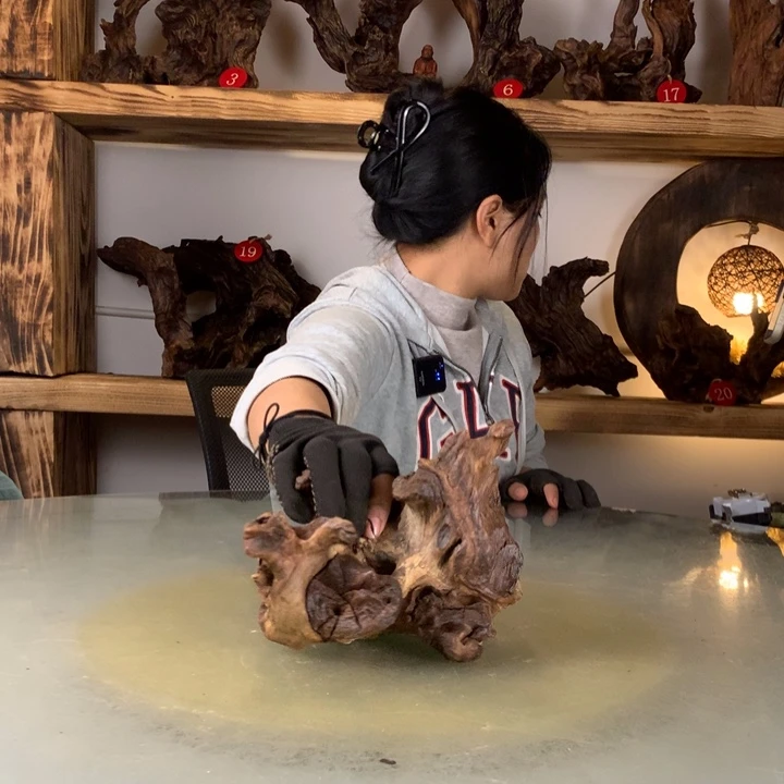 *****天然的云南紫柚木会黄水