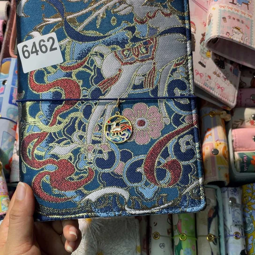 织绣A5 活页不加纸6462