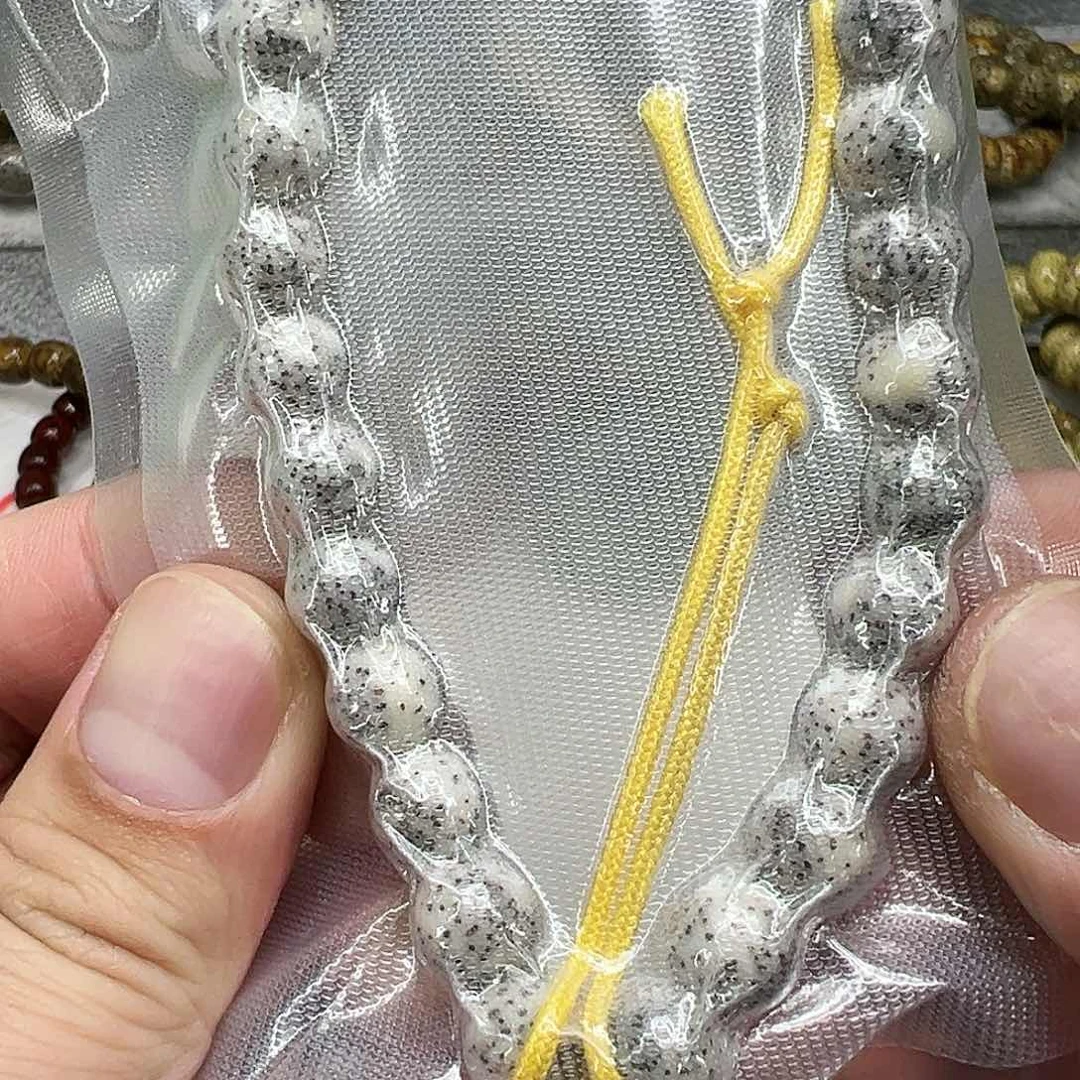 星月菩提手串40灭火月留白星月菩提0.9圆手持