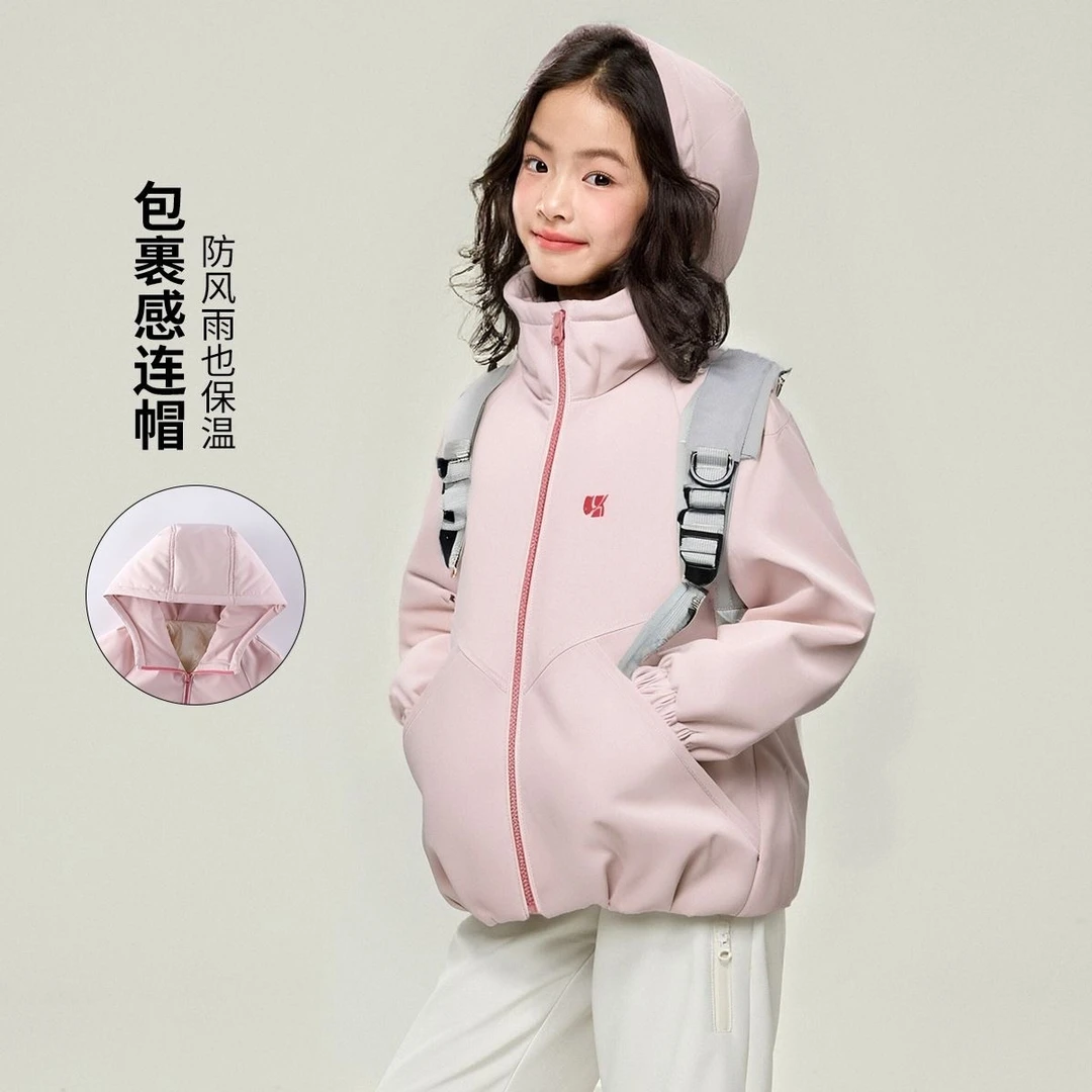 女童棉衣2025新款秋冬装保暖棉服中大童冬季保暖外套女孩QSC2450