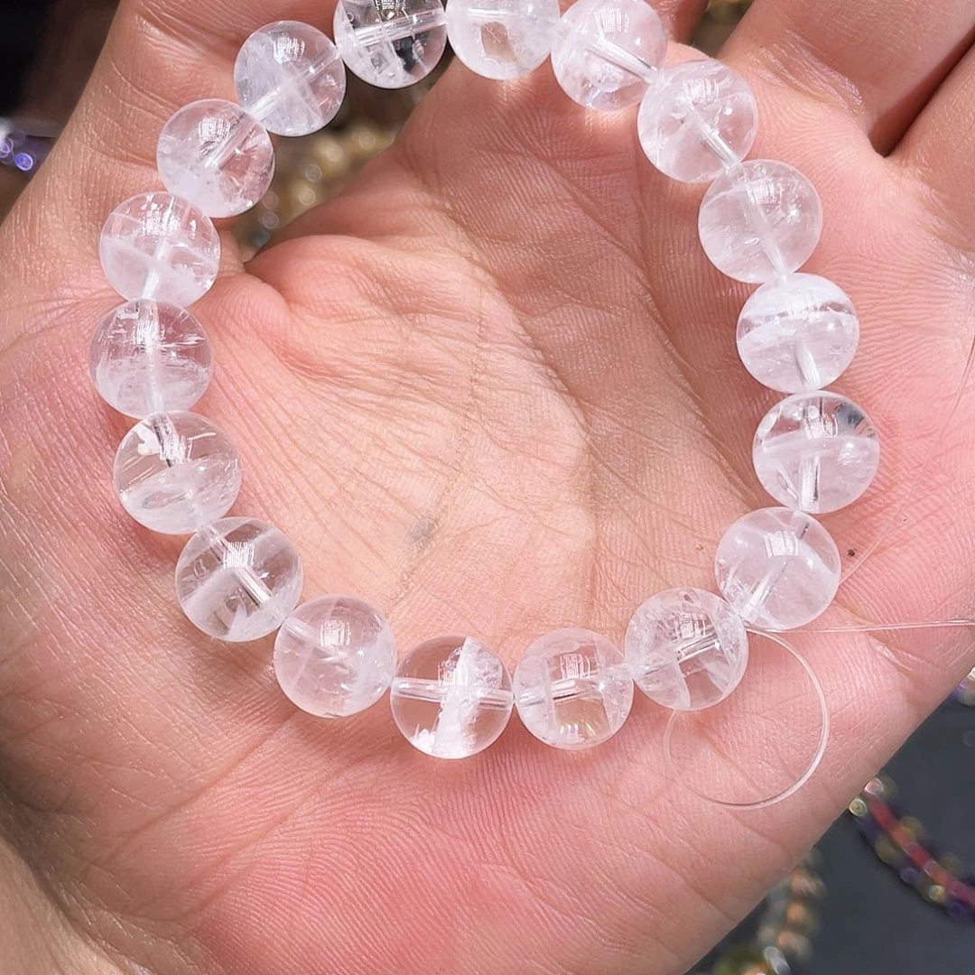 水晶手链未镶嵌白幽灵