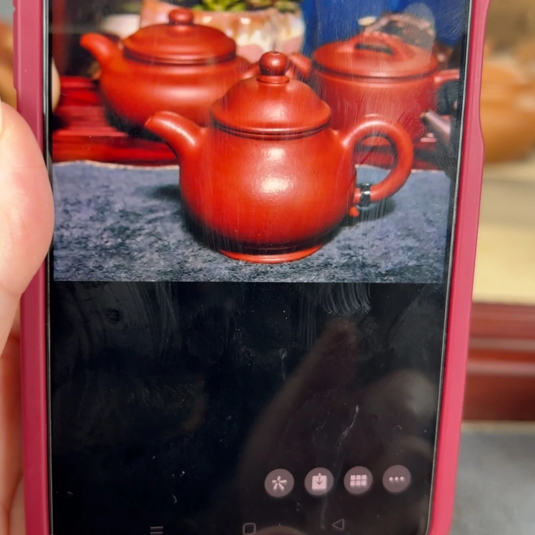 紫砂茶壶哇***叔大红袍潘壶