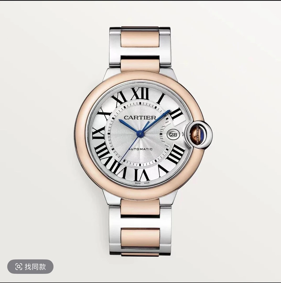 99新 Cartier/卡地亚 男士/华/自动机械/蓝气球/42表盘/W2BB0004
