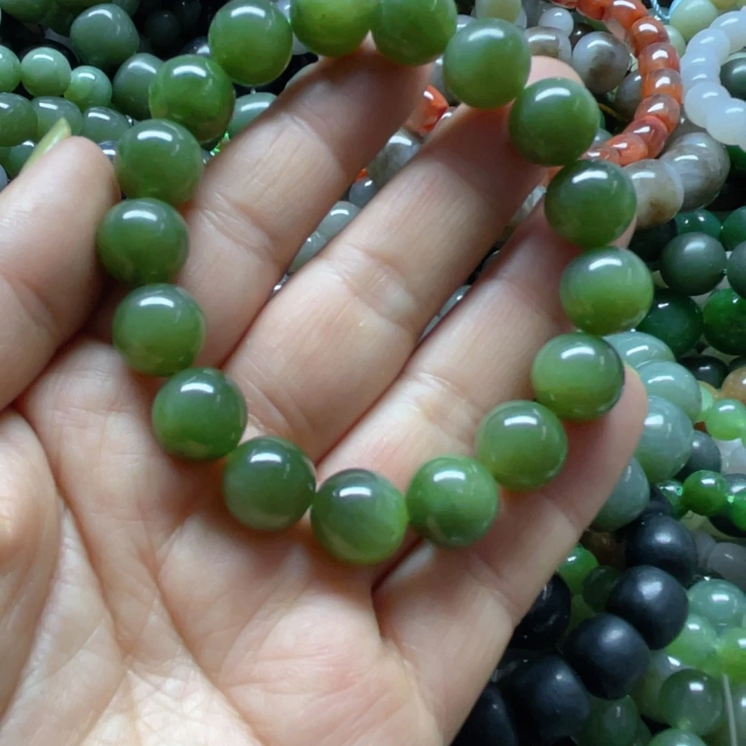 和田玉手链未镶嵌