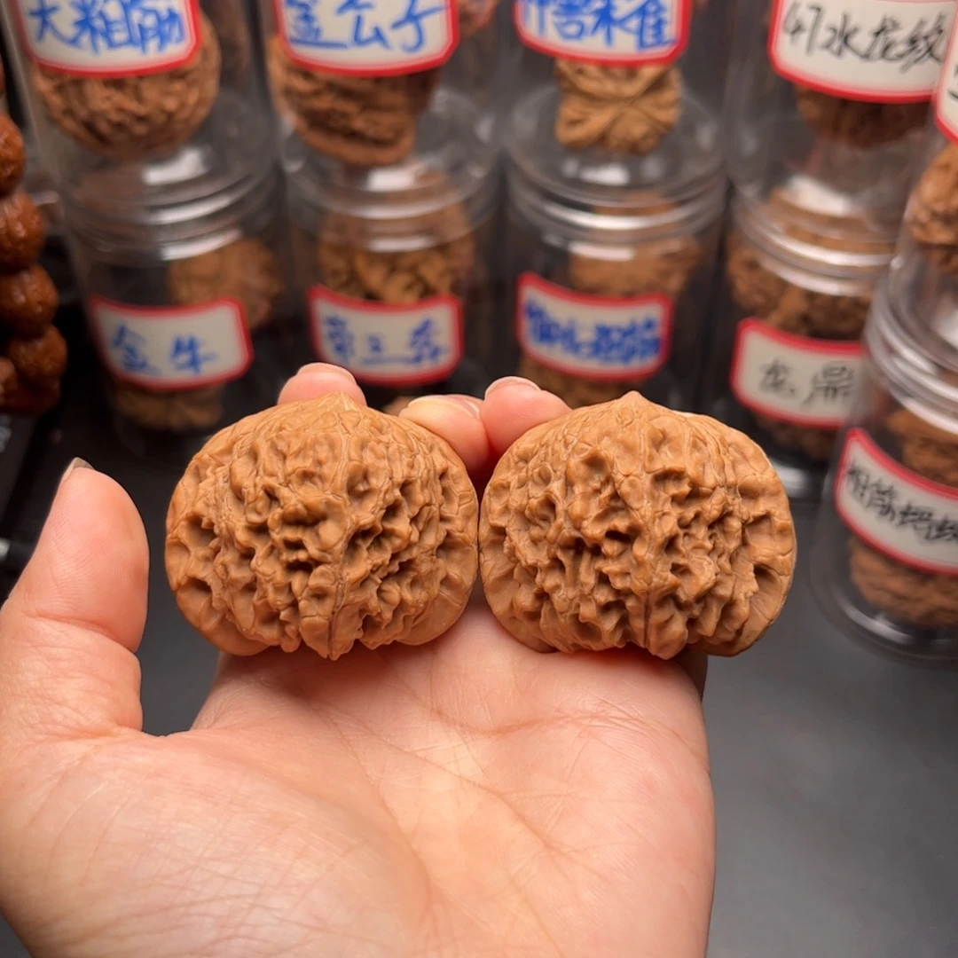 把件文玩核桃44全品和尚头