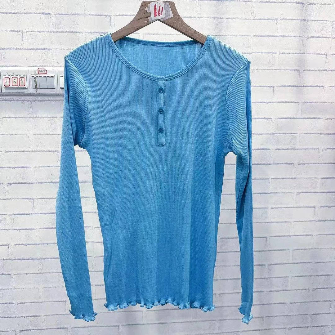 A 【微瑕勾丝 螺纹 杂色】高弹力日单桑蚕丝螺纹！无骨轻柔，显瘦m51