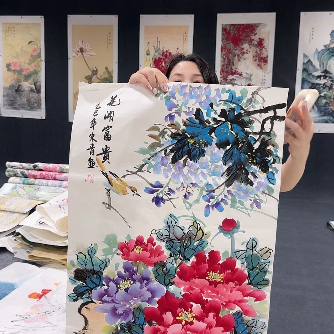 客厅年画装饰画客厅