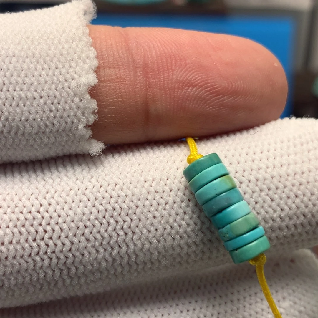 绿松石未镶嵌挂件