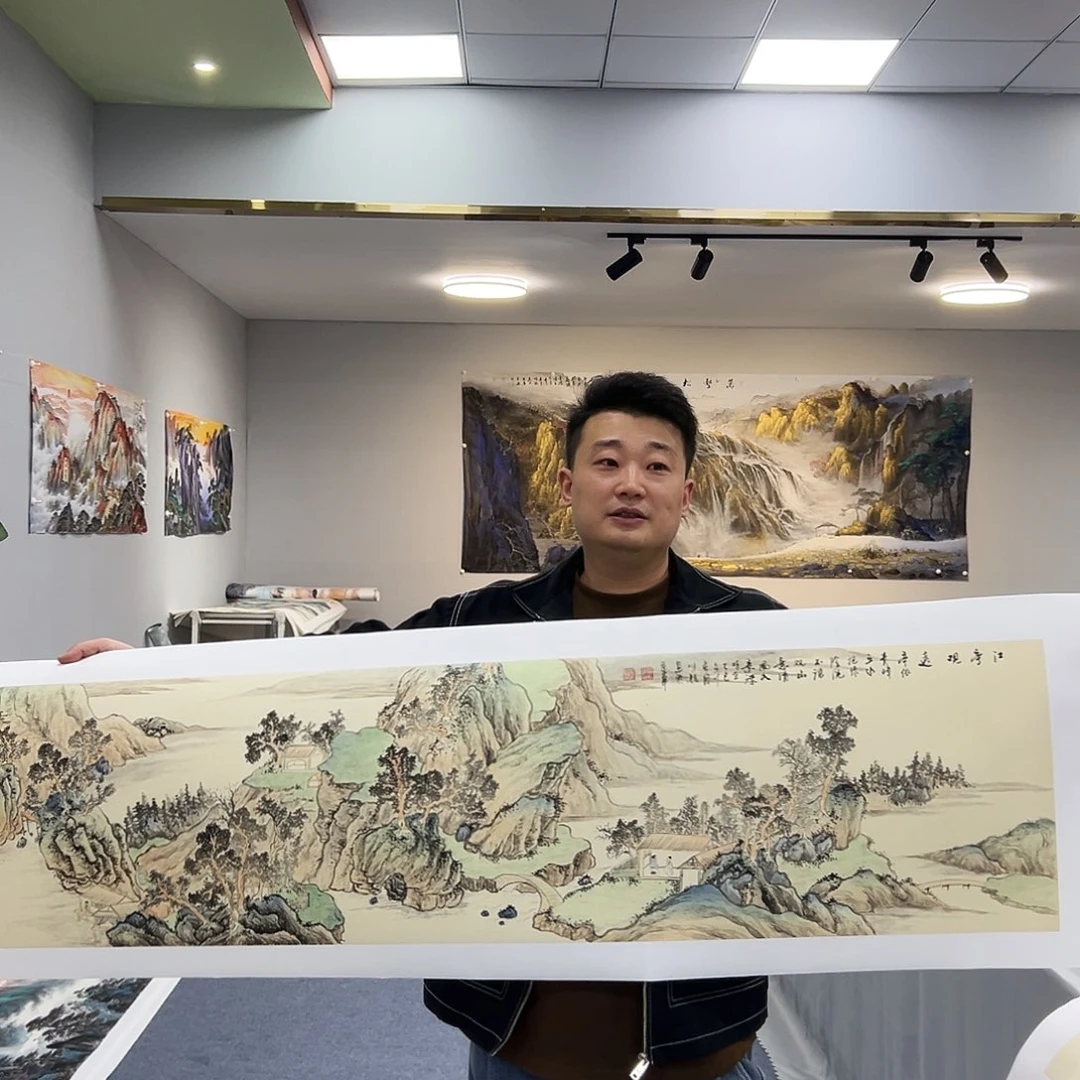 国画国画宣纸纯手绘作品