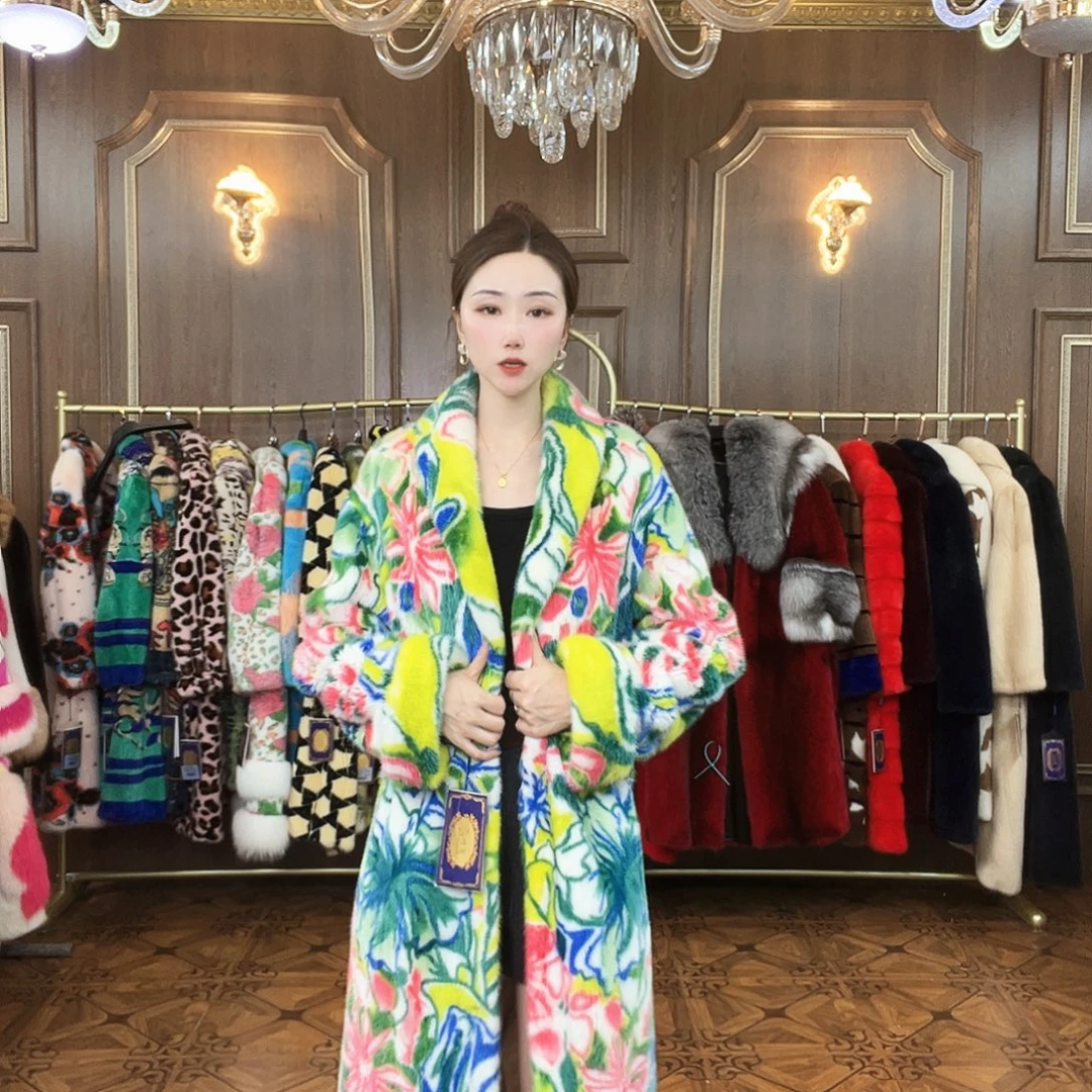 貂皮大衣时尚潮流