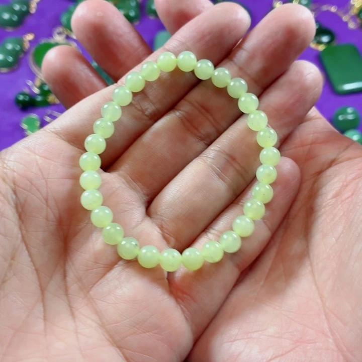 心***舟和田玉未镶嵌手链