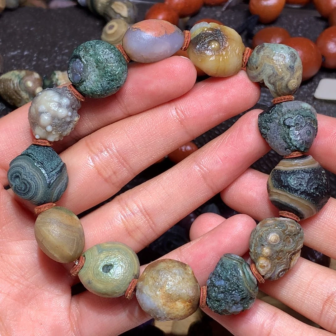 未镶嵌玛瑙/玉髓珠宝半成品