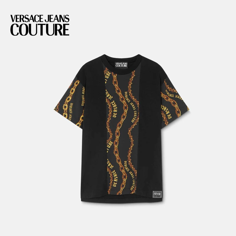 【早秋新品】VERSACE JEANS COUTURE Chain Couture T恤