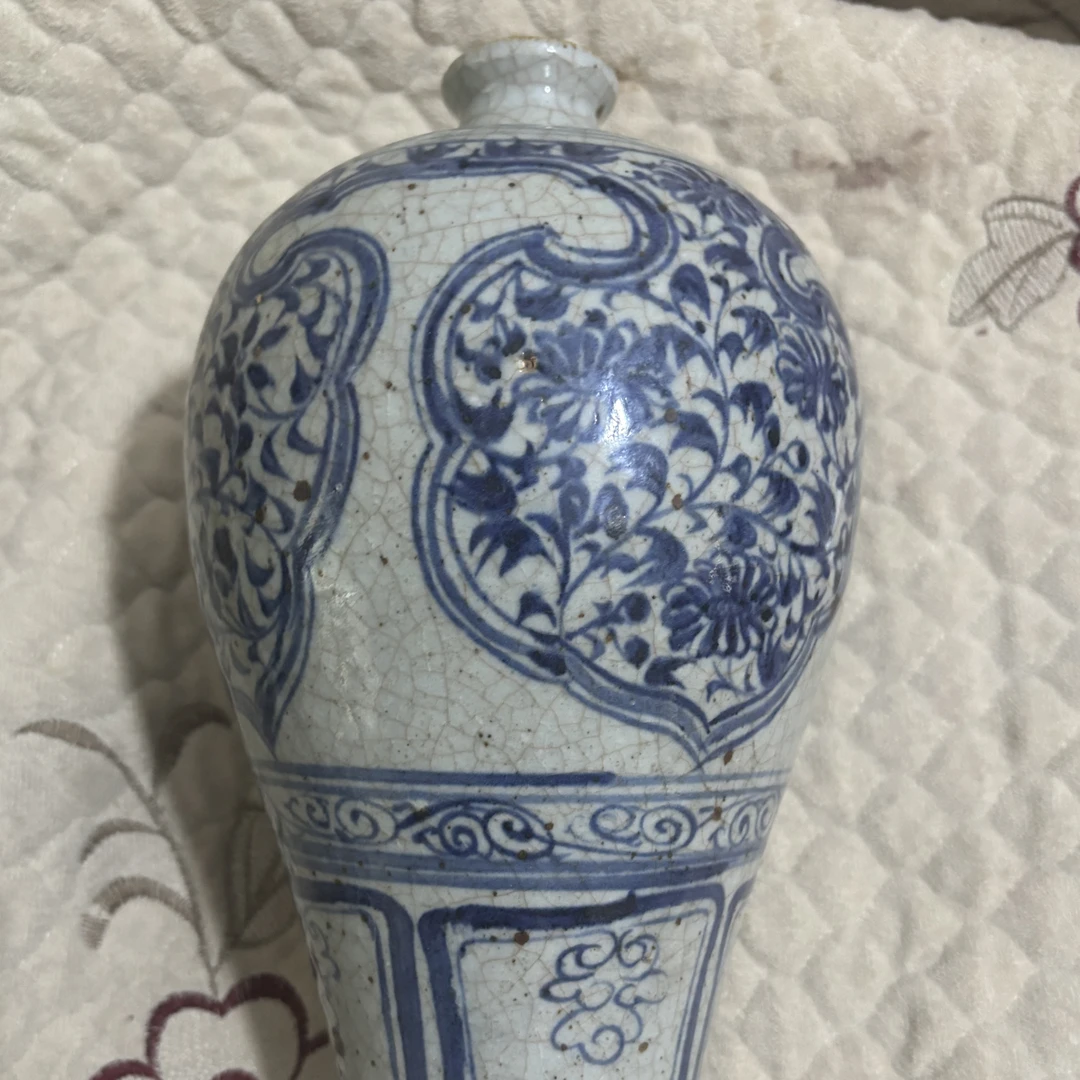 青花手绘梅瓶全品